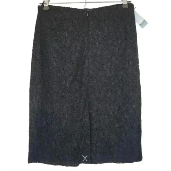 Aritzia T. Babaton Jasper Lace Skirt Black New With Tags Feminine Women's size 6 - Picture 3 of 9